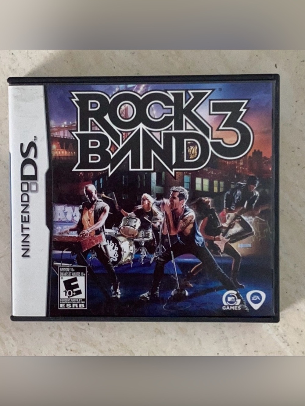 Rock Band 3 Nintendo DS Game Authentic CIB Tested